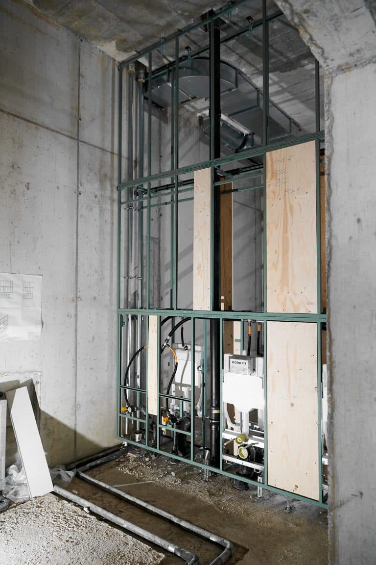 Schulhaus Spreitenbach Sanitärinstallation – Kälin Sanitär